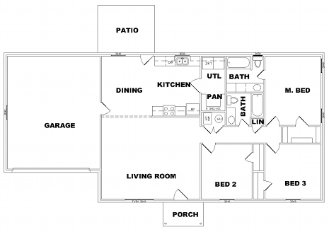 Rent house floor plan