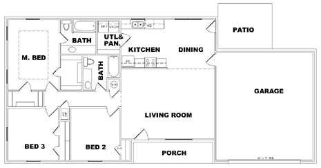 Rent house floor plan