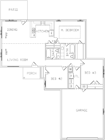 Rent house floor plan